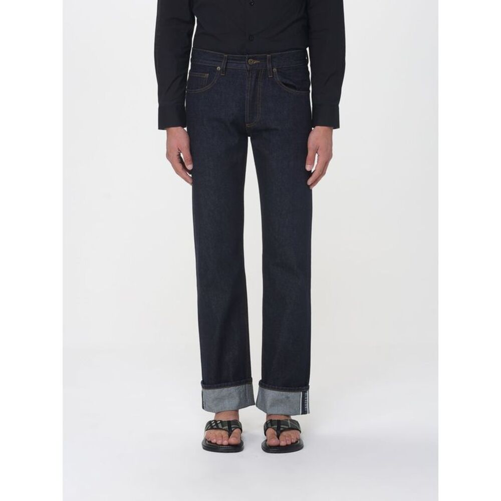 Burberry Men Straight Denim Jeans Burberry